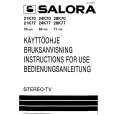 SALORA 28K77 Owners Manual